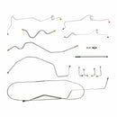 1998-99 Chevrolet/GMC S10/Sonoma 2WD Std. Cab Longbed Four-Wheel Disc Complete Brake Line Kit 11pc, Stainless