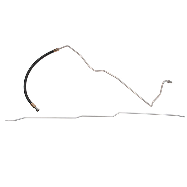2001-05 Chevrolet/GMC S10/Sonoma 2WD 4.3L V6 FI Crew Cab Shortbed 5/16" Fuel Return Lines 2pc, Stainless