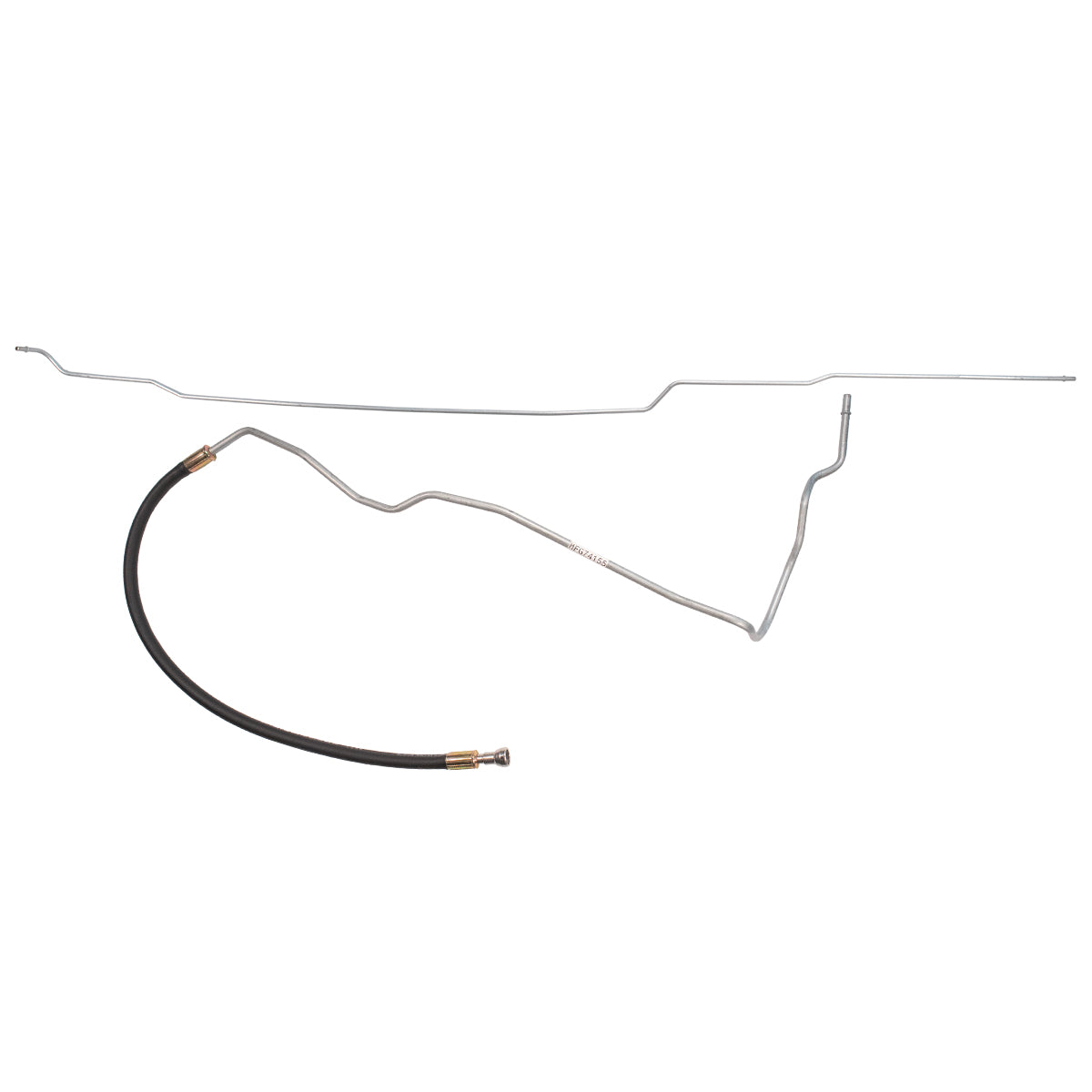 2001-05 Chevrolet/GMC S10/Sonoma 2WD 4.3L V6 FI Crew Cab Shortbed 5/16" Fuel Vapor Lines 2pc, Stainless