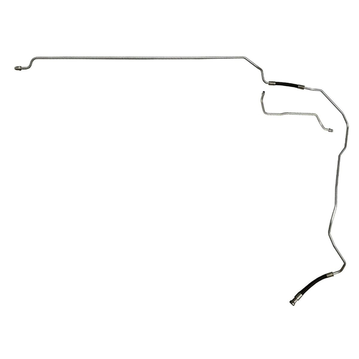 1999-03 Chevrolet GMC 1500HD 4WD 6.0L V8 Crew Cab Shortbed (w/Filter on Frame) 3/8" Main Fuel Line 2pc, Stainless