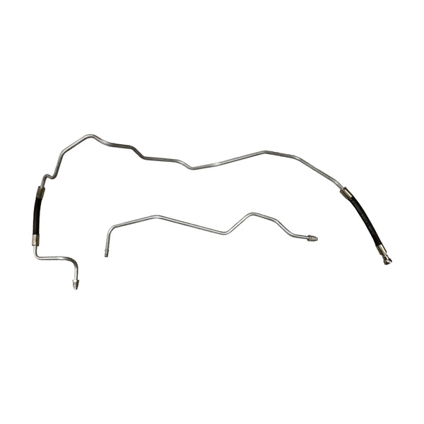 1999-04 Chevrolet/GMC 2500HD/3500 4WD 8.1L V8 Std. Cab Shortbed (w/Filter on Frame) 3/8" Main Fuel Lines 2pc, Stainless