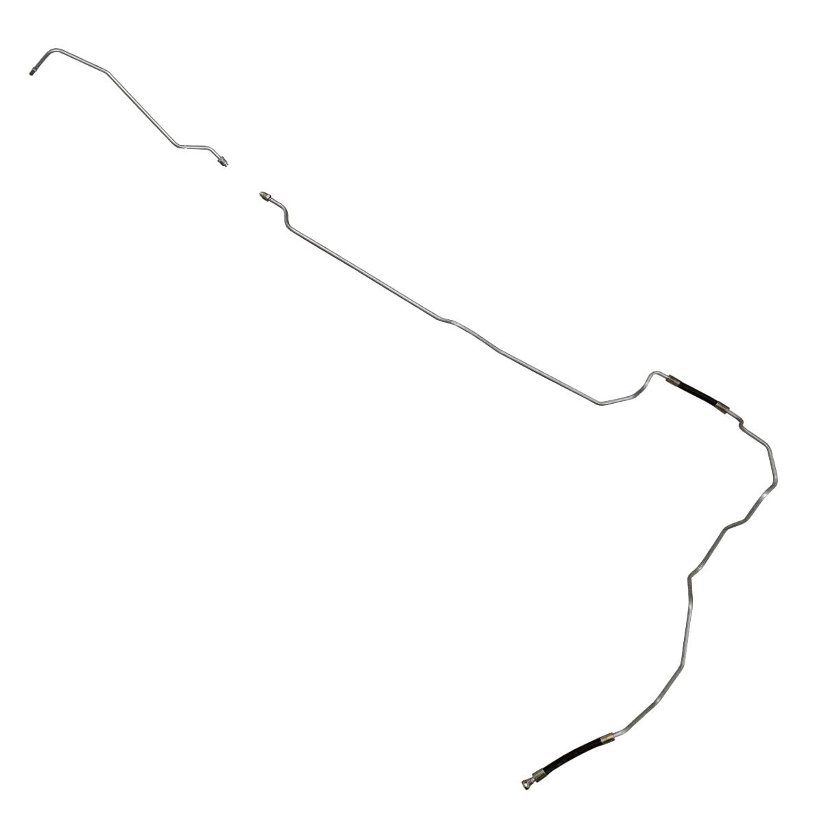 1999-04 Chevrolet/GMC 2500HD/3500 4WD 8.1L V8 Crew Cab Shortbed (w/Filter on Frame) 3/8" Main Fuel Lines Line 2pc, Stainless