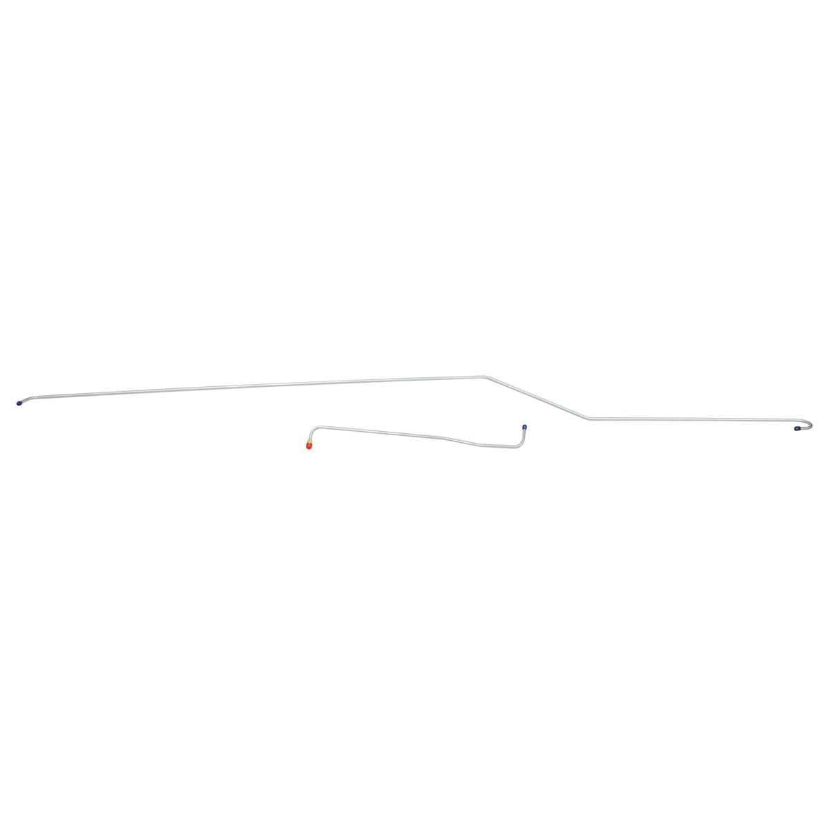 1967-70 Chevrolet GMC Truck V8 2WD 1/2, 3/4-Ton 5/16" Main Fuel Lines 2pc, Stainless