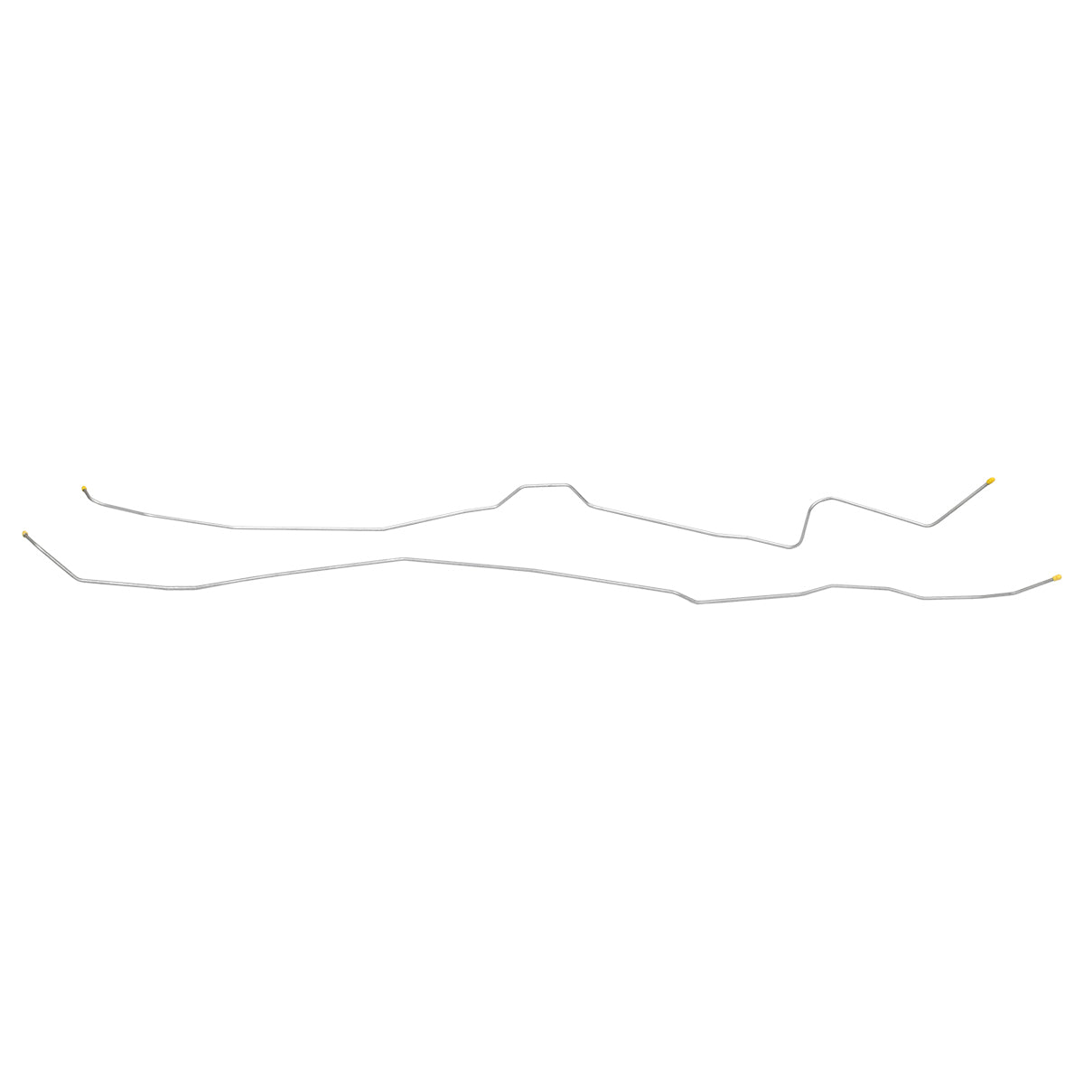 1981-86 Chevrolet GMC Blazer Jimmy 4WD Carbureted V8 1/4" Fuel Return Lines 2pc, Stainless