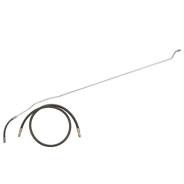 1988 Chevrolet/GMC Truck 4wd Main Fuel Line 3/8", 2pc, V8, 1/2-3/4 ton, Ext Cab Shortbed, F.I. w/Rubber Hose, Stainless