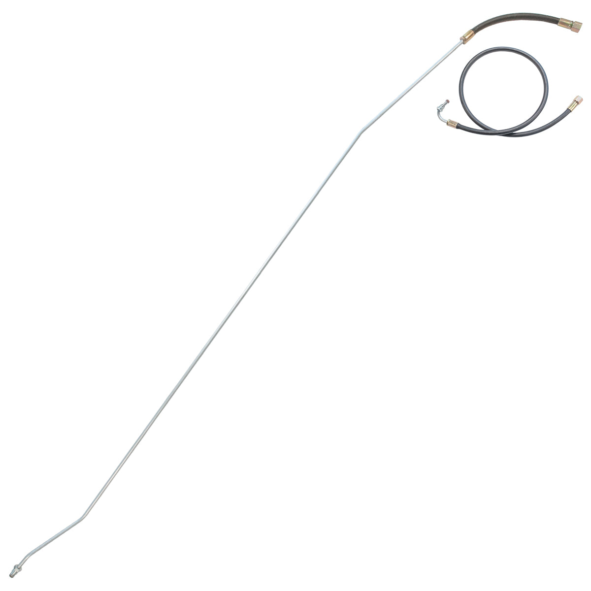 1988 Chevrolet/GMC Truck 4WD 1/2, 3/4-Ton Std. Cab Longbed V8 FI 5/16" Fuel Return Lines (w/hose) 2pc, Stainless