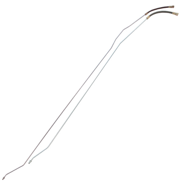 1988 Chevrolet/GMC Truck 4wd Fuel Return Line 5/16", 2pc, V8, 1/2-3/4 ton, Ext Cab Shortbed, F.I. w/Rubber Hose, Stainless