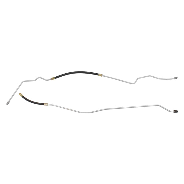 1990-94 Chevrolet GMC Truck 4WD 1500 2500 Small Block V8 FI (w/Rubber Hose) Std. Cab Long Bed 3/8" Main Fuel Lines 2pc, Stainless