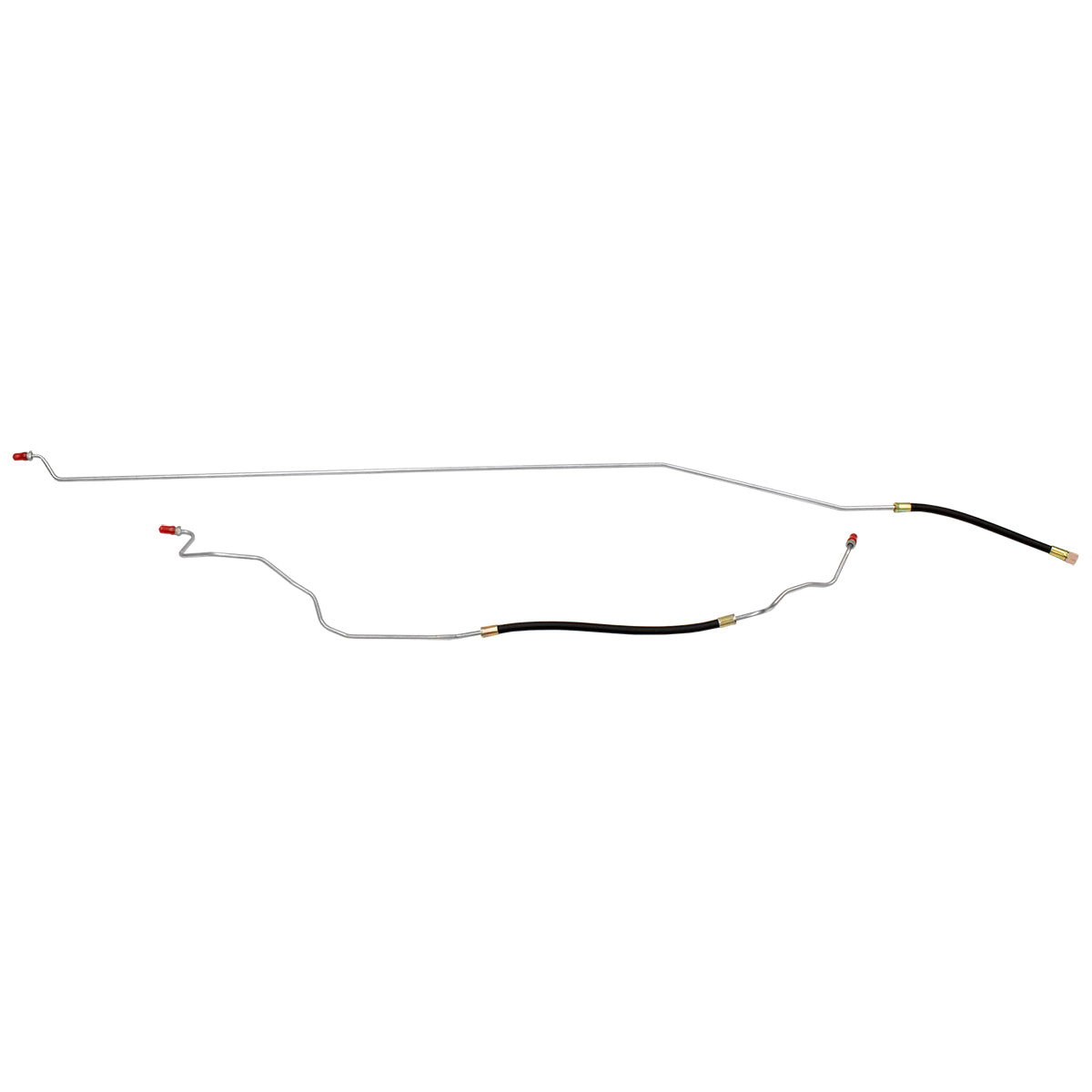 1990-94 Chevrolet GMC Truck 4WD 1/2, 3/4-Ton Small Block V8 FI Ext. Cab Shortbed 5/16" Fuel Return Line 2pc, Stainless