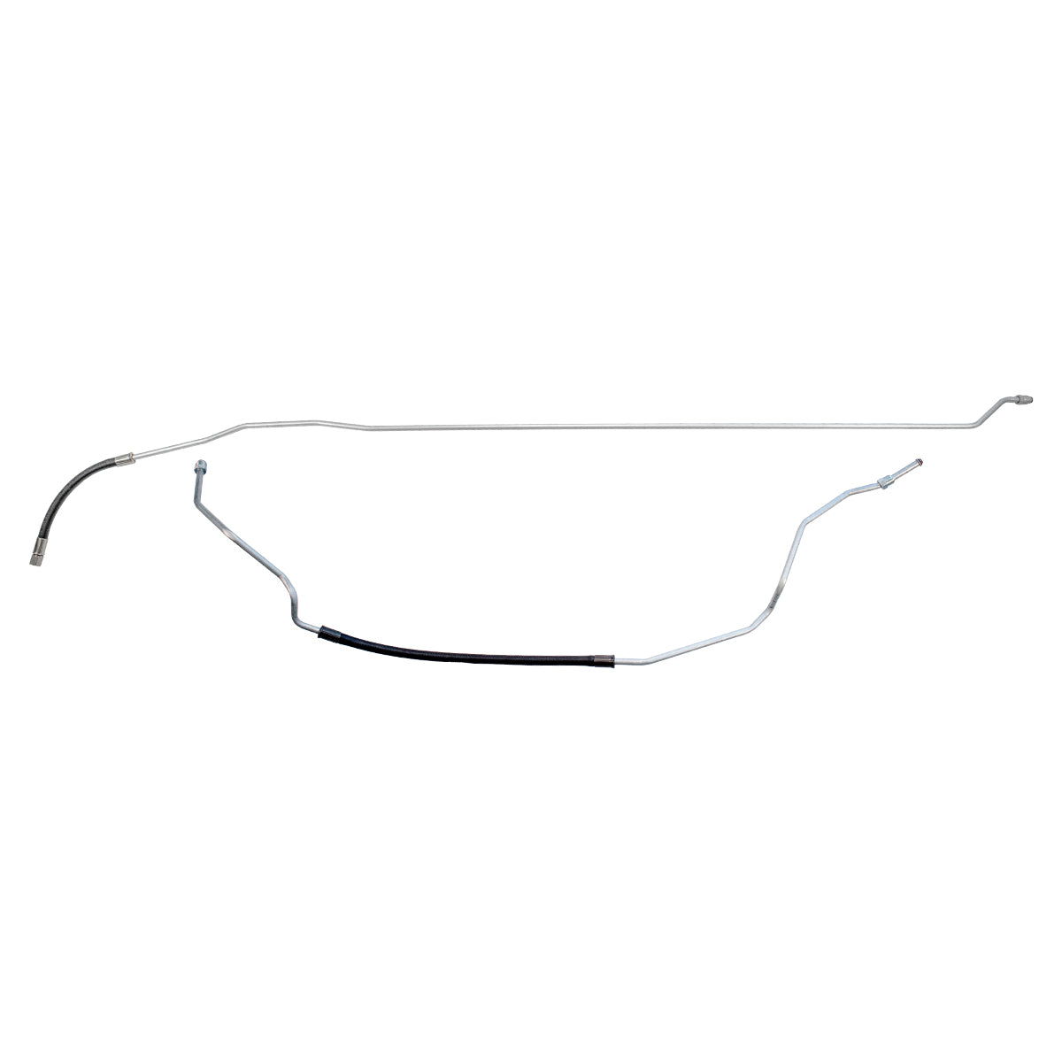 1990-94 Chevrolet/GMC Truck 4WD 1/2, 3/4-Ton V6 FI (w/Rubber Hose) Ext. Cab Longbed 3/8" Main Fuel Lines 2pc, Stainless