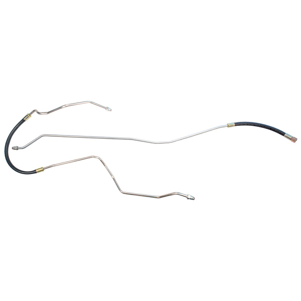 1990-94 Chevrolet GMC Truck 4WD 1/2, 3/4-Ton Big Block V8 FI (w/Rubber Hose) Std. Cab Longbed 3/8" Main Fuel Lines 2pc, Stainless
