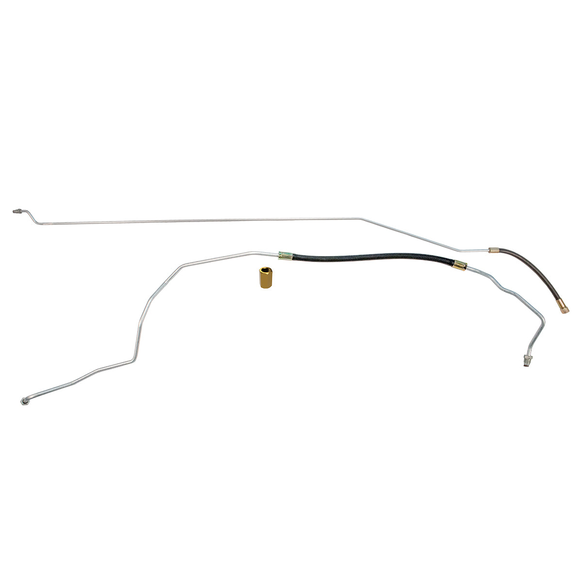 1990-94 Chevrolet GMC Truck 4WD 1/2, 3/4-Ton Big Block V8 FI Ext. Cab Shortbed 5/16" Fuel Return Lines 2pc, Stainless