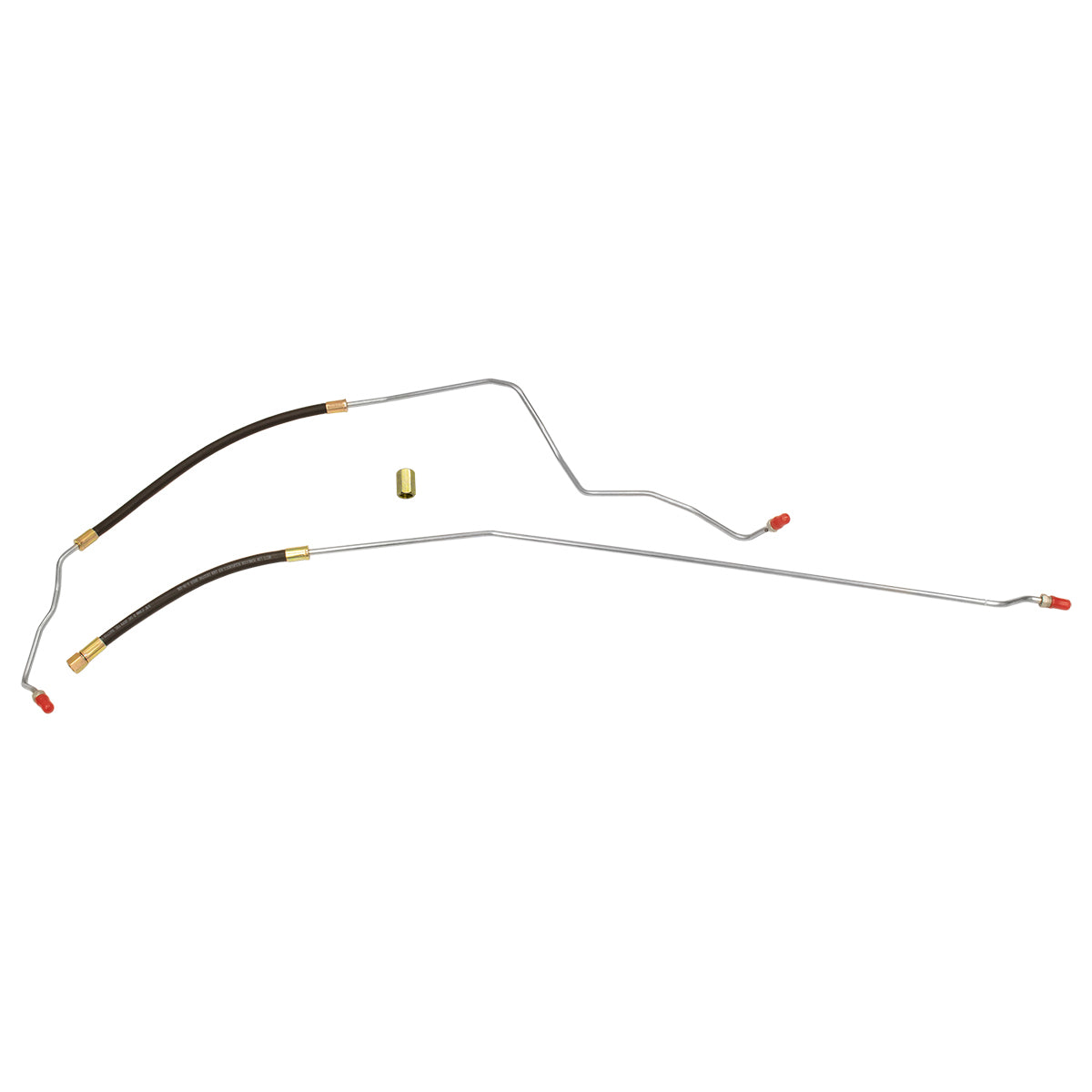 1990-93 Chevrolet Truck SS454 1/2-Ton 2WD Big Block V8 FI Std. Cab Shortbed 5/16" Fuel Return Lines 2pc, Stainless