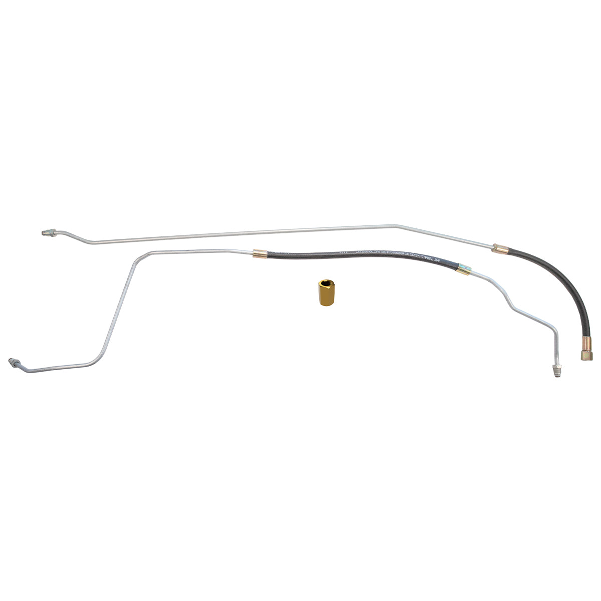 1995-96 Chevrolet GMC Truck 2WD 1/2-Ton Non-Vortec V6 FI Std. Cab Shortbed 5/16" Fuel Return Lines 2pc, Stainless
