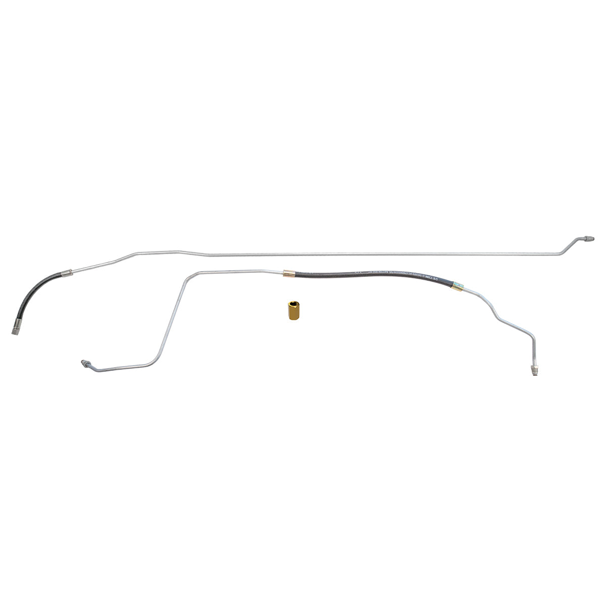 1995-96 Chevrolet GMC Truck 2WD 1/2-Ton V6 (Non-Vortec) FI Ext. Cab Longbed 5/16" Fuel Return Lines 2pc, Stainless