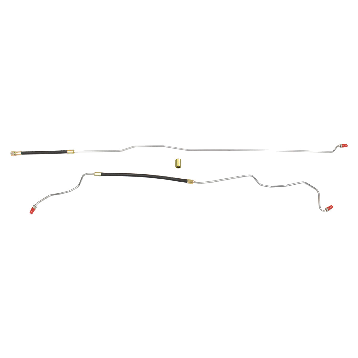 1995-96 Chevrolet GMC Truck 2WD 1/2-Ton Small Block V8 (Non-Vortec) FI Std. Cab Longbed 5/16" Fuel Return Lines 2pc, Stainless