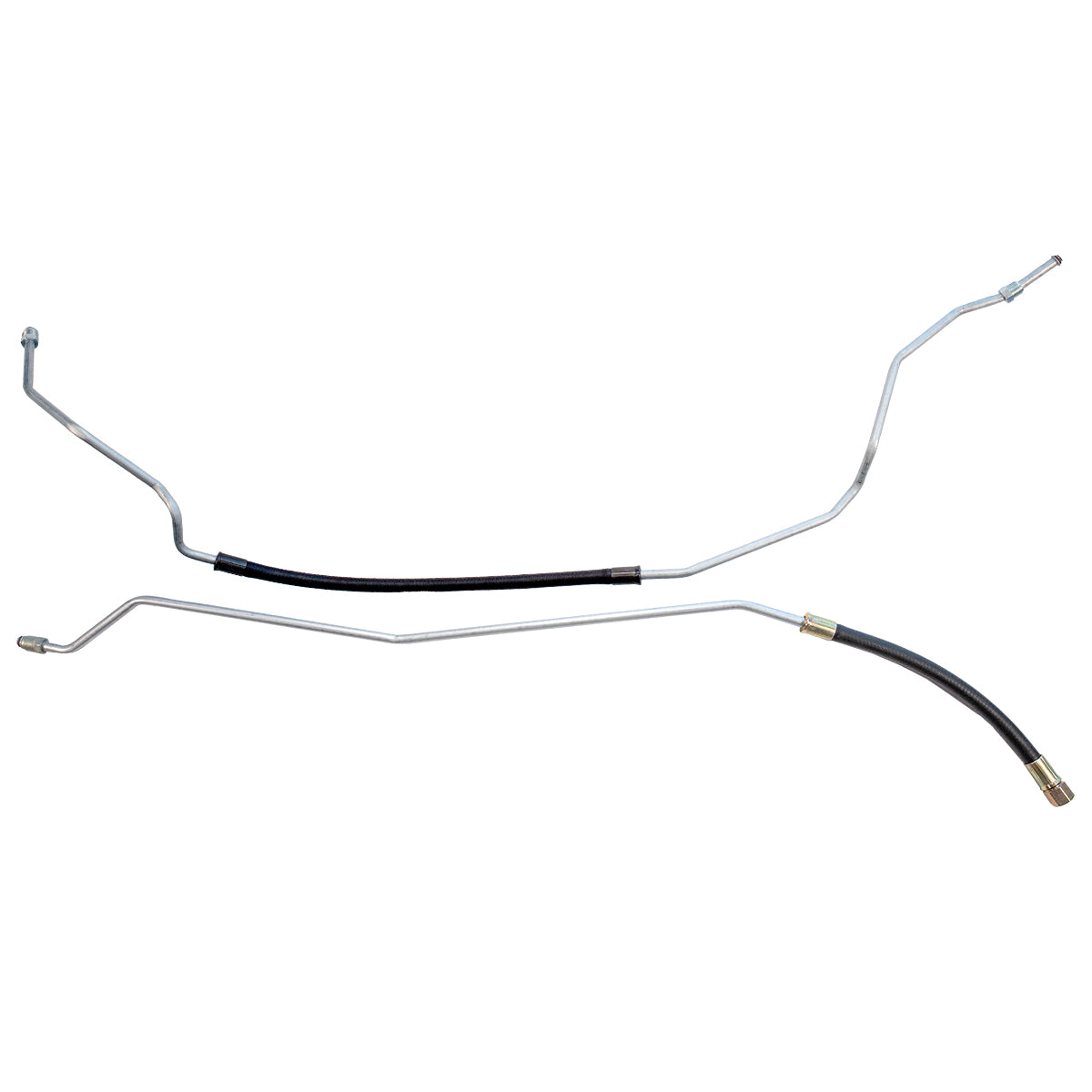 1995-96 Chevrolet GMC Truck 4WD 1/2-Ton V6 (Non-Vortec) FI Std. Cab Shortbed 3/8" Main Fuel Lines 2pc, Stainless