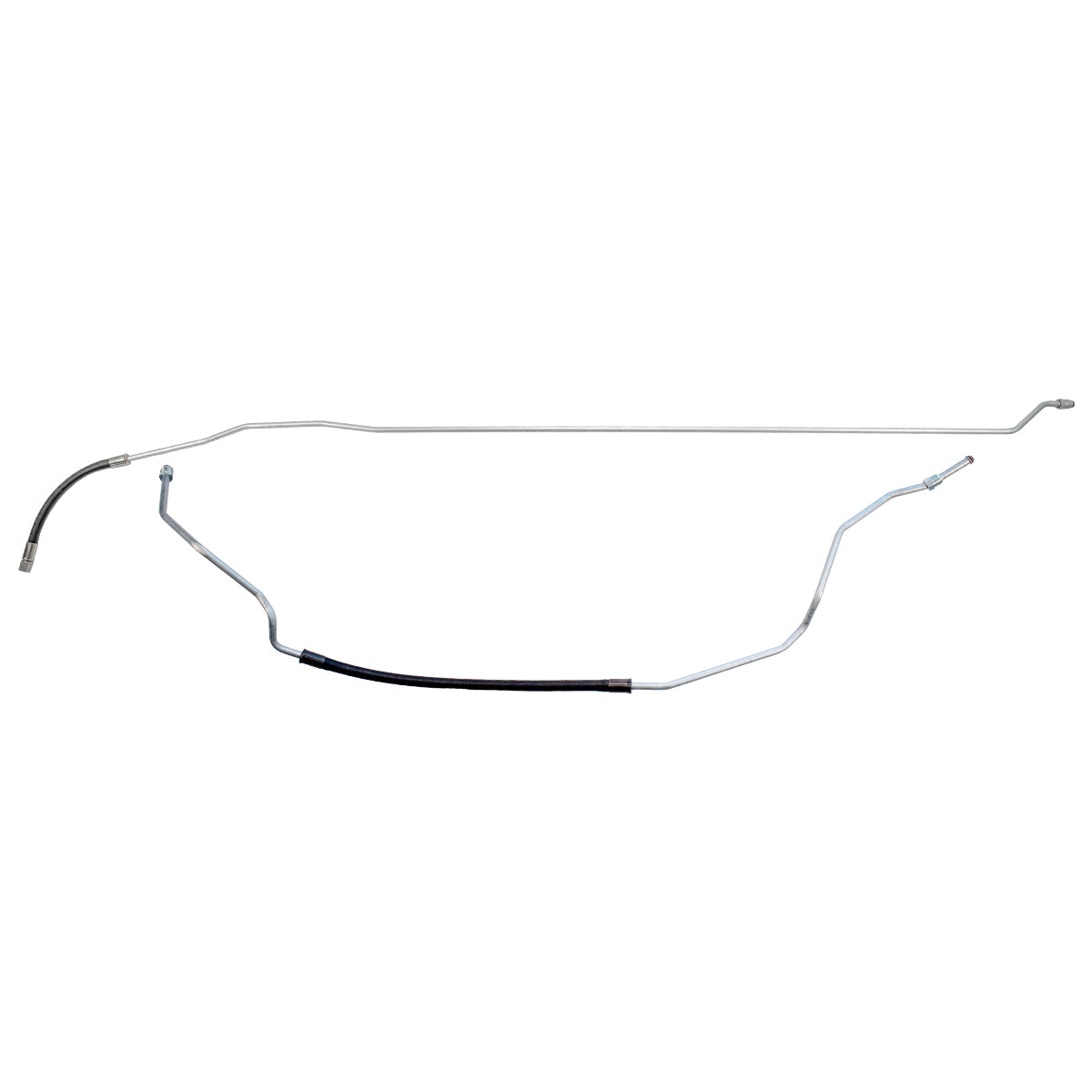 1995-96 Chevrolet GMC Truck 4WD 1/2-Ton V6 (Non-Vortec) FI Ext. Cab Longbed 3/8" Main Fuel Lines 2pc, Stainless