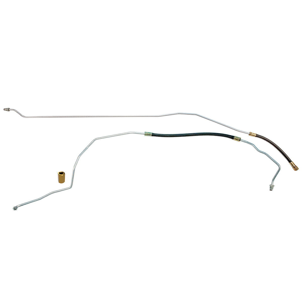 1995-96 Chevrolet/GMC Truck 4WD 3/4, 1-Ton Big Block V8 (Non-Vortec) FI Std. Cab Longbed 5/16" Fuel Return Lines 2pc, Stainless