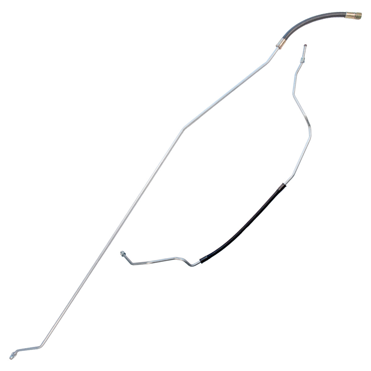 1995-96 Chevrolet/GMC Truck 4WD 1/2-Ton V6 (Non-Vortec) FI Ext. Cab Shortbed 3/8" Main Fuel Lines 2pc, Stainless