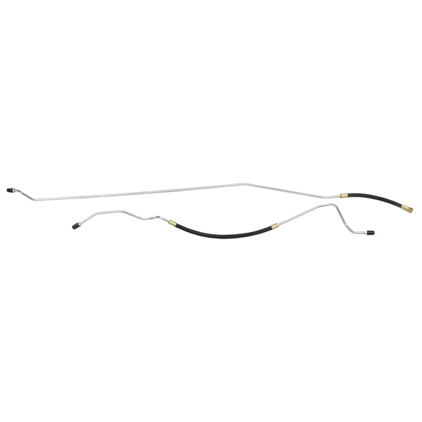 1995-96 Chevrolet GMC Truck 4WD 1/2-Ton Small Block V8 (Vortec) FI Ext. Cab Shortbed 3/8" Main Fuel Lines 2pc, Stainless
