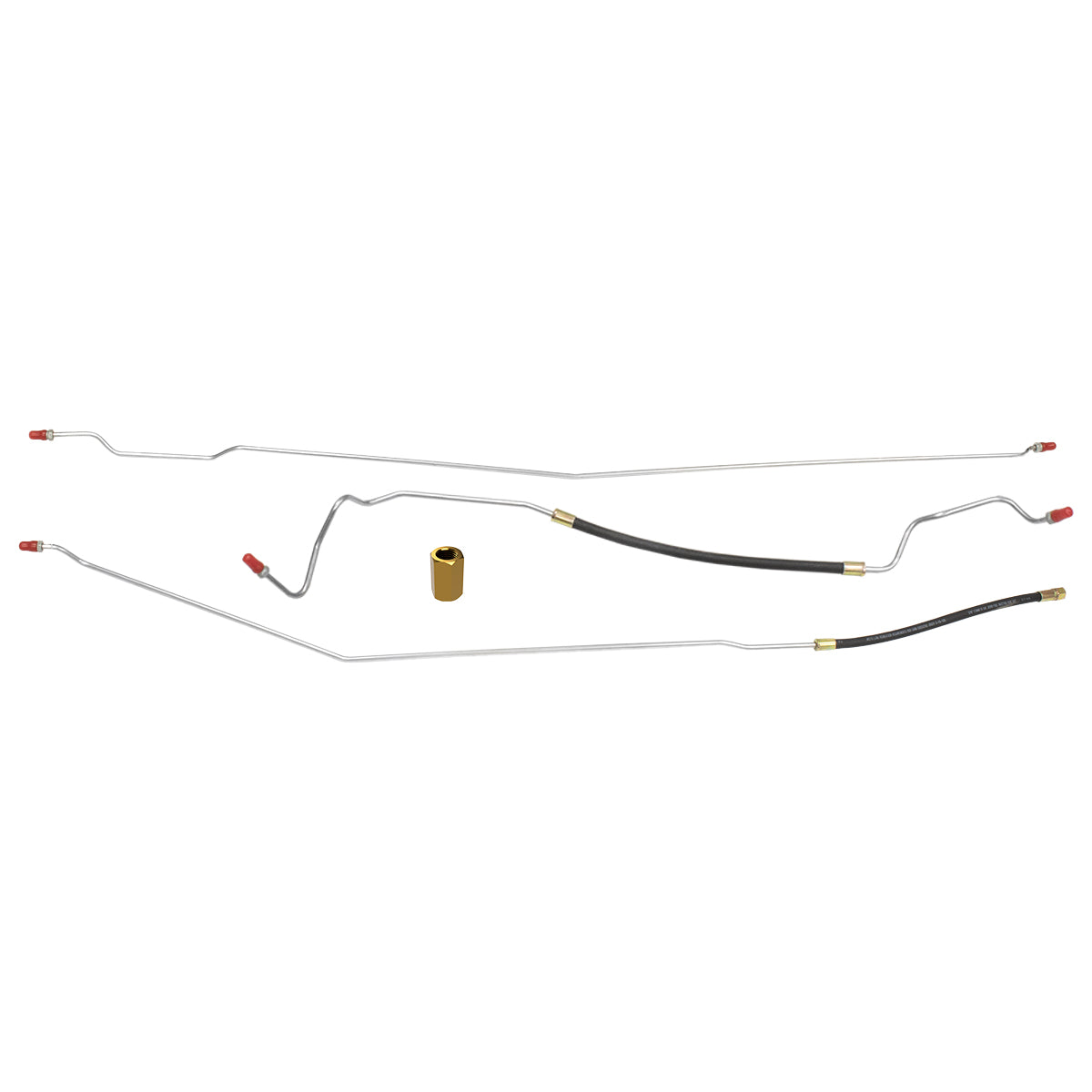 1996-97 Chevrolet/GMC Suburban 2WD 7.4L (Vortec) 5/16" Fuel Return Lines 3pc, Stainless