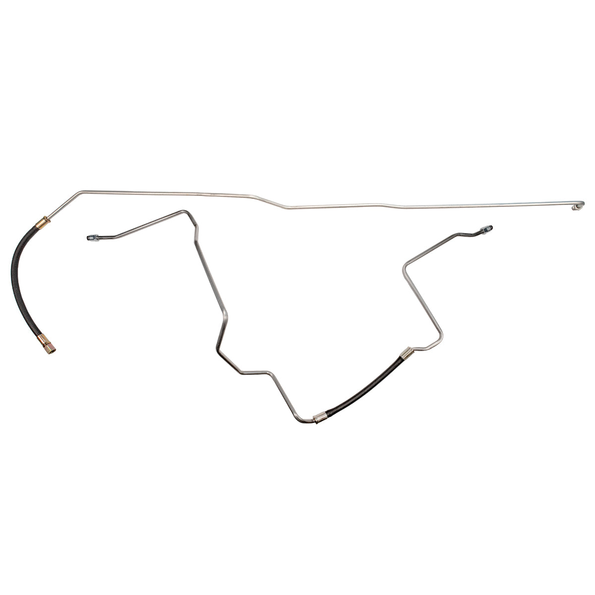 1994-96 Chevrolet GMC S10 Sonoma 2WD 2.2L 4CYL FI Ext. Cab Shortbed 5/16" Fuel Vapor Lines 2pc, Stainless