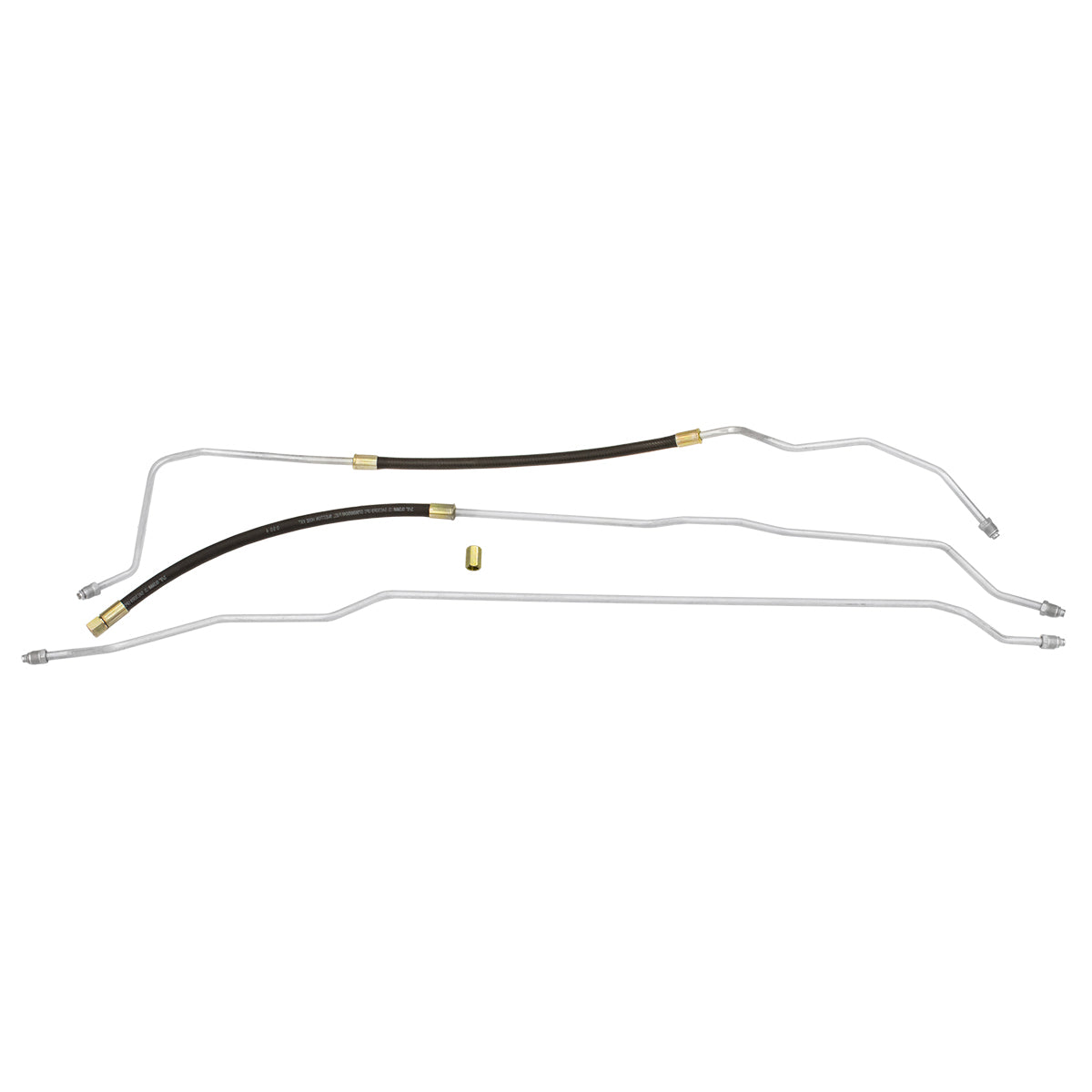 1995-97 Chevrolet GMC Tahoe Yukon 2DR 4WD 5.7L (Vortec) 3/8" Main Fuel Lines 3pc, Stainless