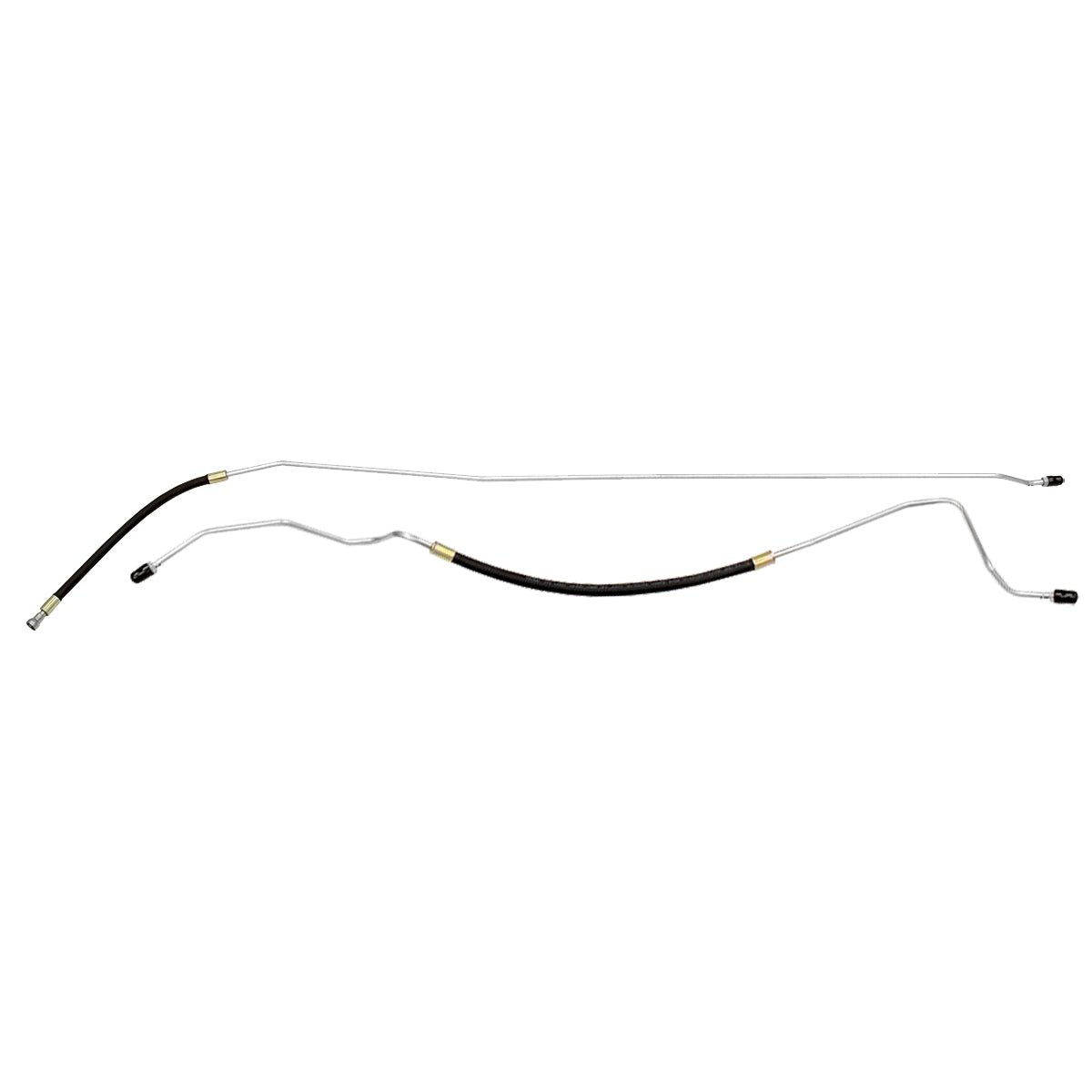 1998 Chevrolet GMC Truck 4WD 1/2-Ton V6 FI Ext. Cab Shortbed 3/8" Main Fuel Lines Line 2pc, Stainless