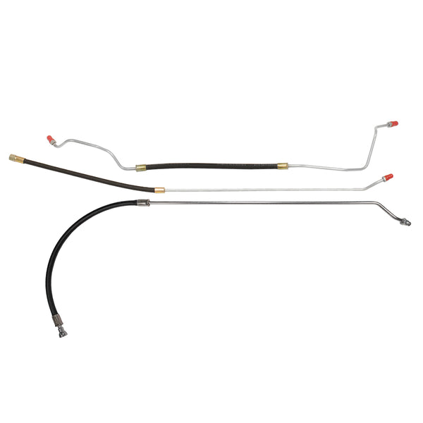 1998-99 Chevrolet GMC Tahoe Yukon 2DR 2/4WD 5.7L (Vortec) 5/16" Fuel Return Lines 3pc, Stainless