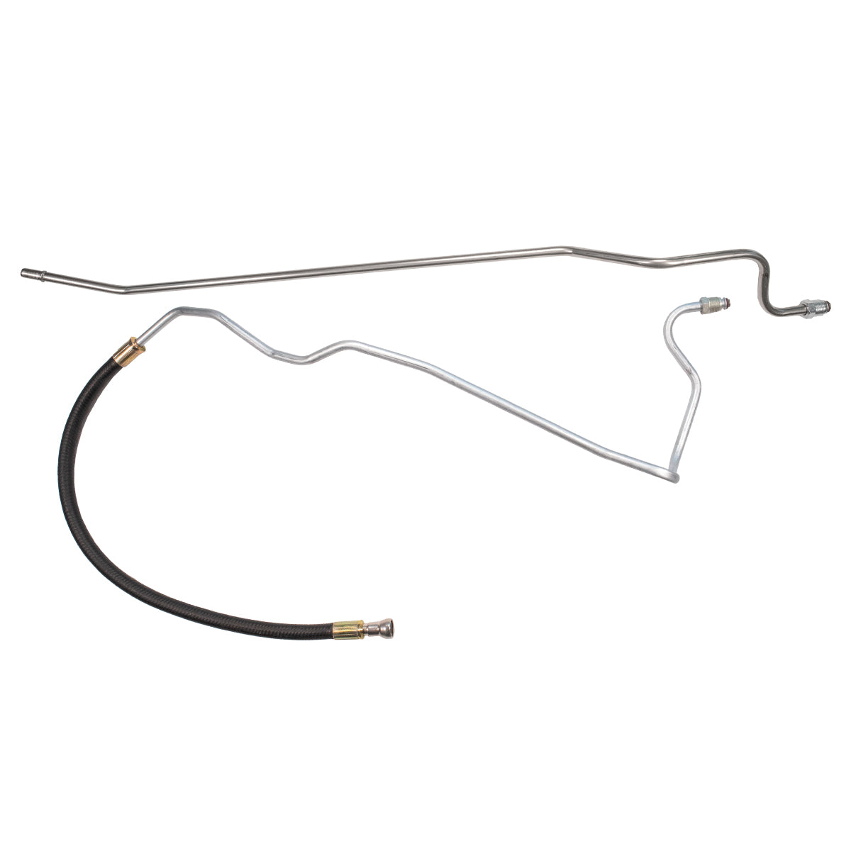 1998-04 Chevrolet/GMC S10/Sonoma 2WD 4.3L V6 FI Std. Cab Shortbed 3/8" Main Fuel Lines 2pc, Stainless