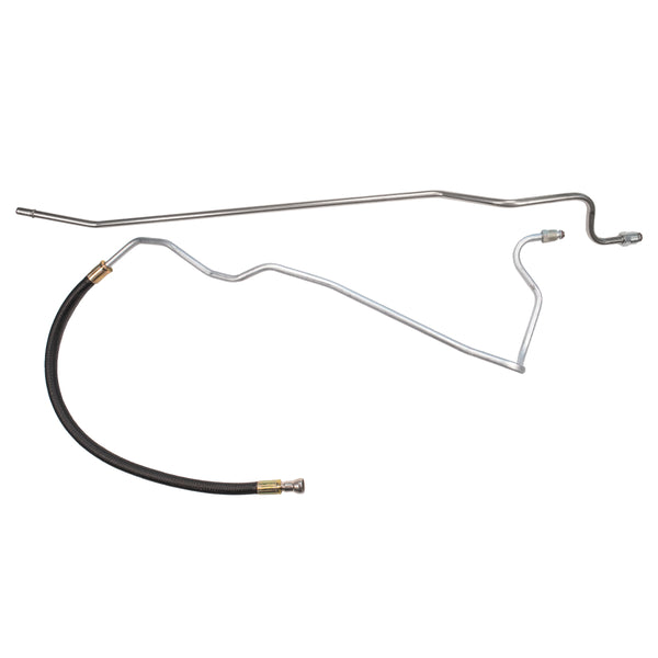 1998-04 Chevrolet/GMC S10/Sonoma 2WD 4.3L V6 FI Std. Cab Shortbed 3/8" Main Fuel Lines 2pc, Stainless