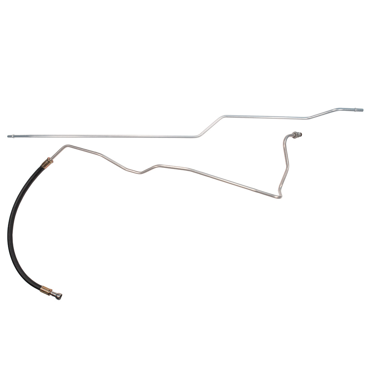 1998-04 Chevrolet/GMC S10/Sonoma 2WD 4.3L 6CYL FI Std. Cab Shortbed 5/16" Fuel Return Lines 2pc, Stainless