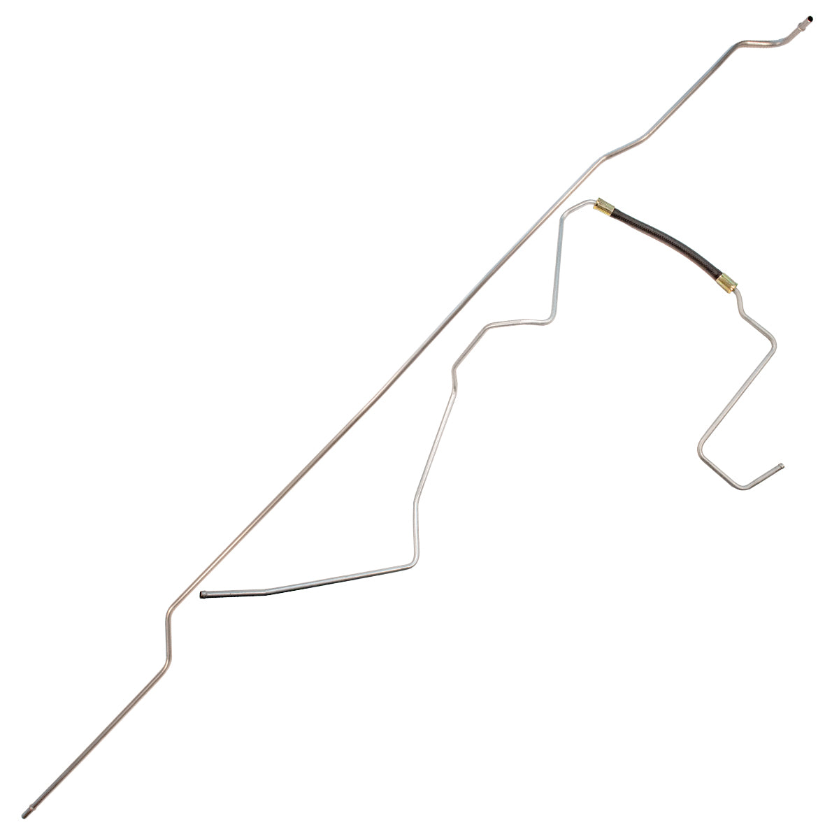 1998-04 Chevrolet/GMC S10/Sonoma 2WD 2.2L 4CYL FI Std. Cab Shortbed 1/4" Fuel Vapor Lines 3pc, Stainless