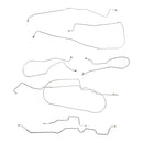 1996-02 Chevrolet GMC Express Savana 1500 (Only) 5.7L Front Disc/Rear Drum Complete Brake Line Kit 7pc, Stainless