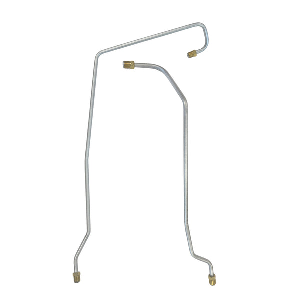 1962-64 Chevrolet Corvair 500/700/900 Monza (Two-Carb Setup) Pump to Carb Lines 2pc, Stainless