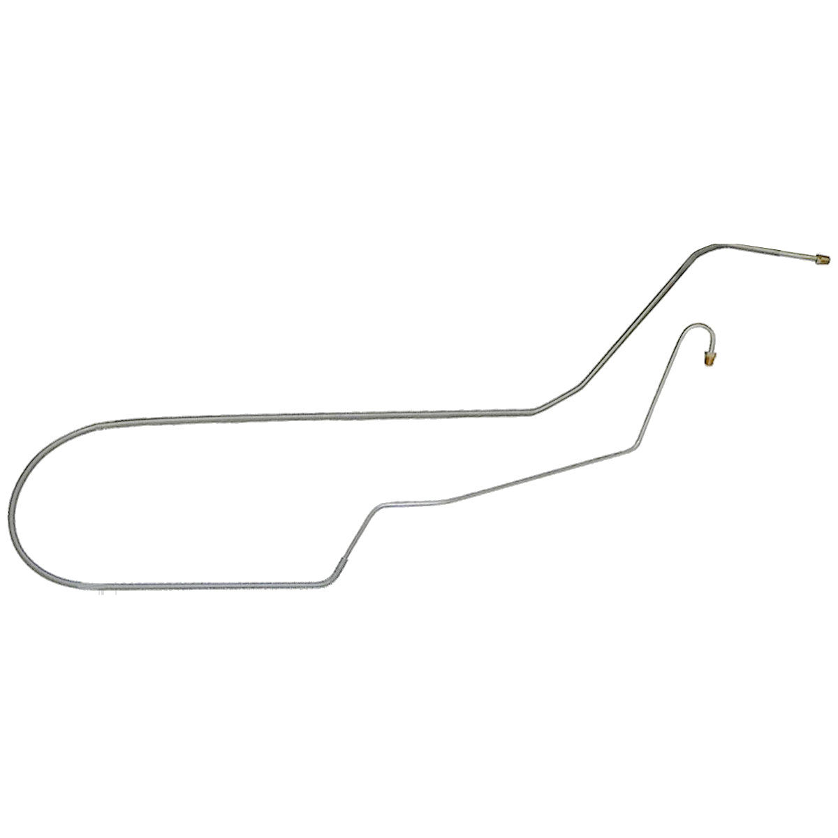1969 Chevrolet Corvette Power Or Manual Brake F to R Brake Line 1pc, Stainless