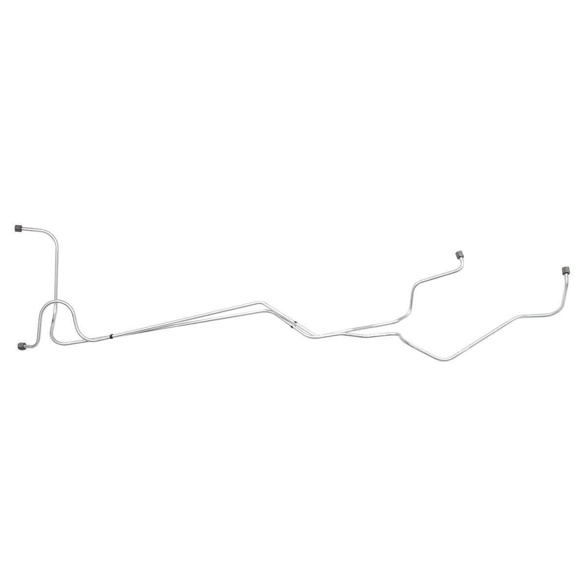 1969-70 Chrysler Newport New Yorker 300 V8 727 124.0" WB Trans Cooler Lines 2pc, Stainless