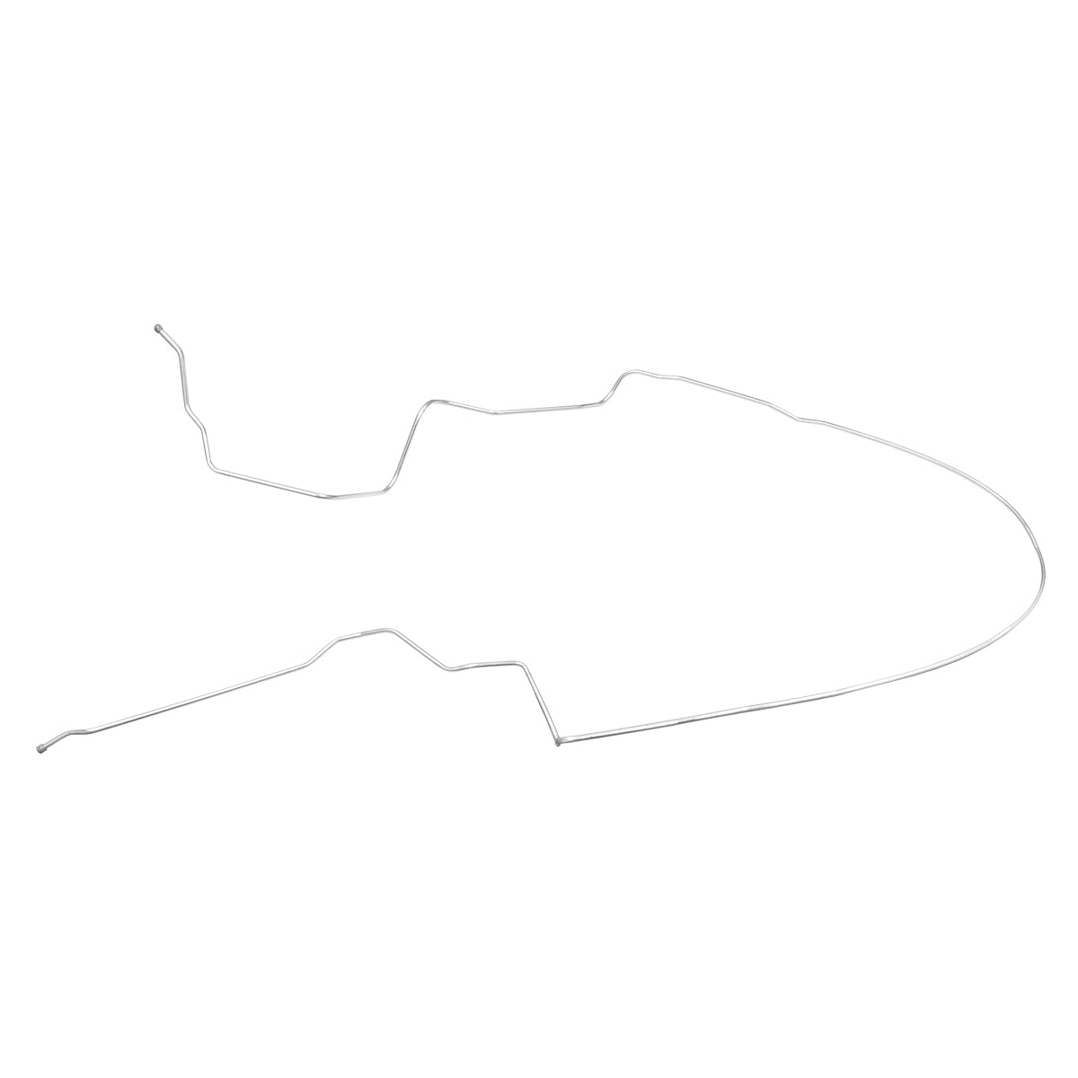 1965 Dodge Coronet 3/8" Main Fuel Line 1pc, Stainless