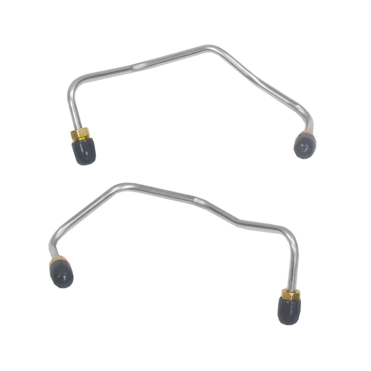 1967-72 Dodge A-Body Dart 3/16" Disc Caliper Crossover Tubes 2pc, Stainless