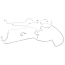 1970-72 Dodge A-Body Dart/GT 111" WB Manual Disc Brake Line Kit 8-3/4 Axle 7pc Stainless