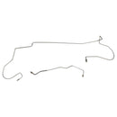 2002-04 Dodge Dakota 4x4 Four Wheel Disc Right & Left Front Brake Lines, 2pc, Stainless