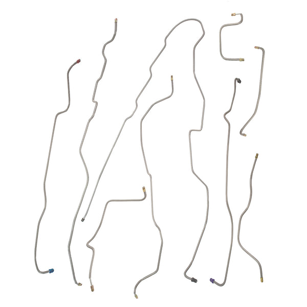 1989 Dodge Dakota Shelby 2WD Reg Cab Shortbed Brake Line Kit - Stainless