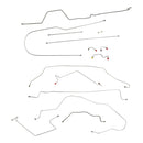 1994-97 Dodge Ram 1500 4WD Std. Cab Shortbed Rear ABS Complete Brake Line Kit, Stainless