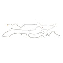 1990 Ford Bronco II With ABS Power Disc Brake Line Kit 7pc, Stainless