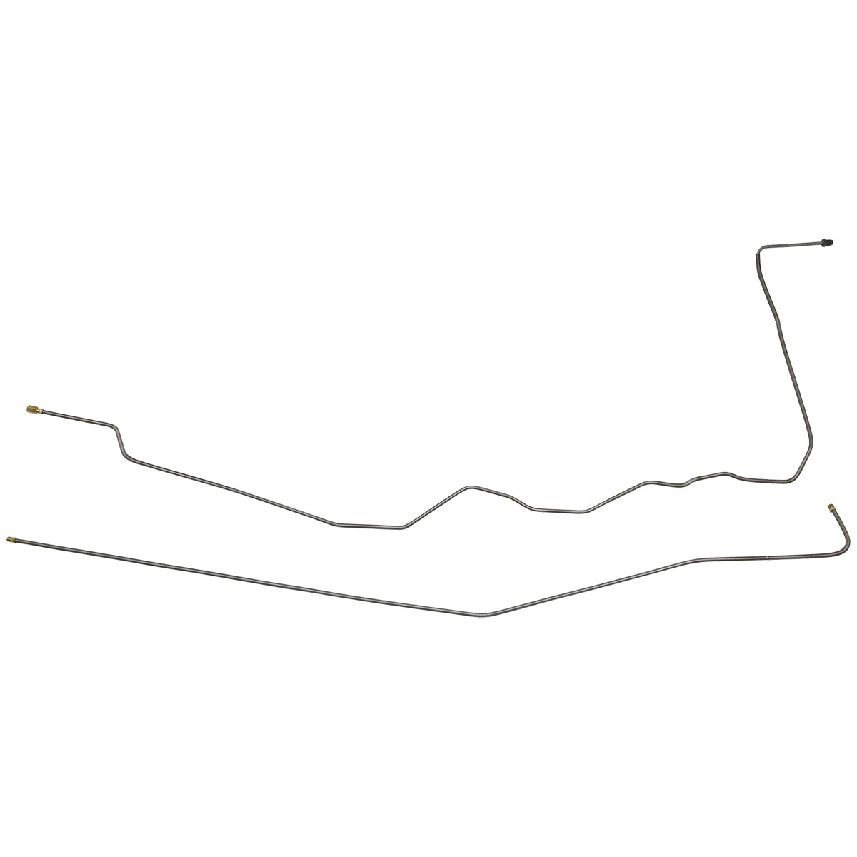 1995-97 Ford Explorer Two/Four-Door Four-Wheel Disc w/ABS F to R Brake Lines 2pc, Stainless