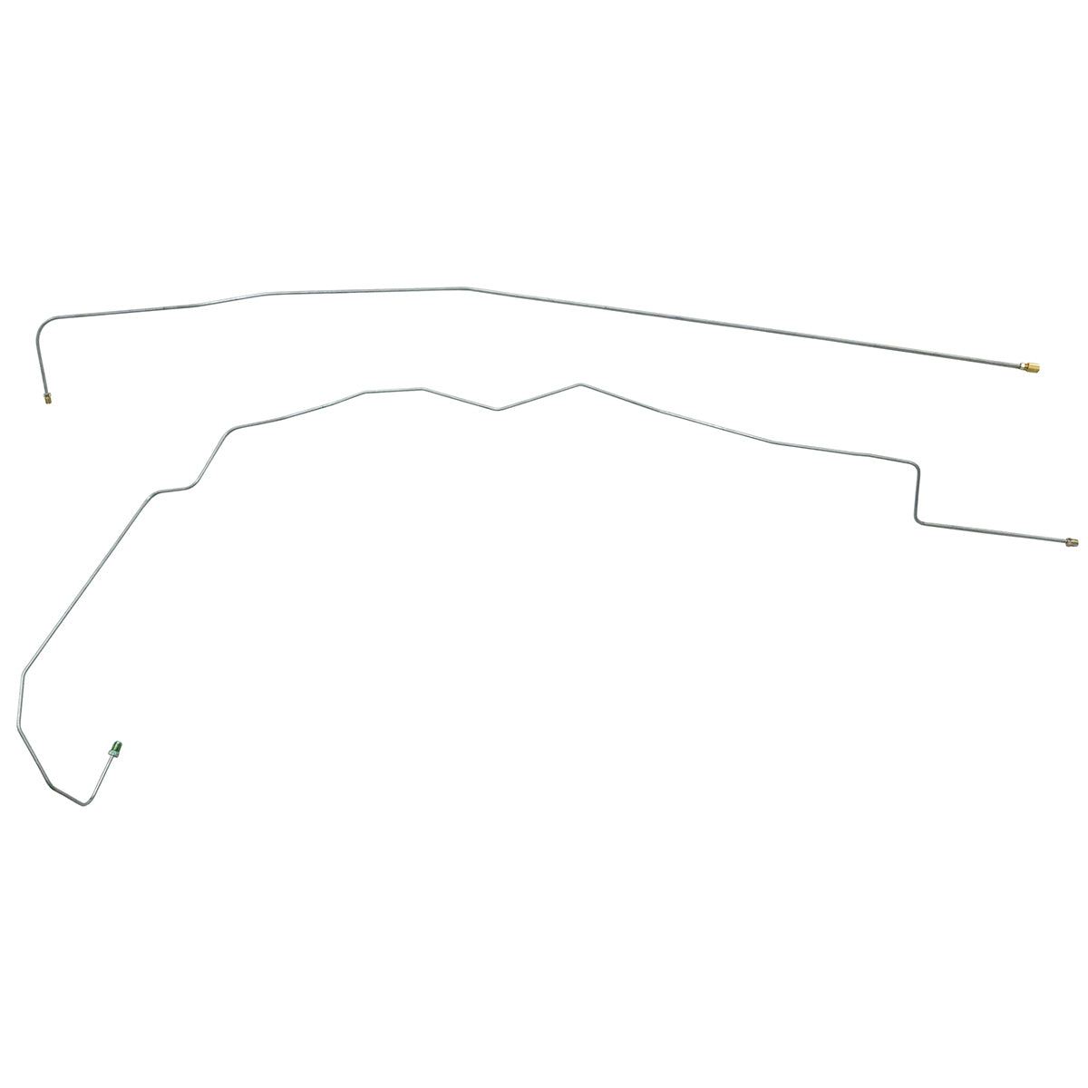 1998-01 Ford Explorer Two/Four-Door 4WD Four-Wheel Disc w/ABS 3/16" F to R Brake Lines 2pc, Stainless