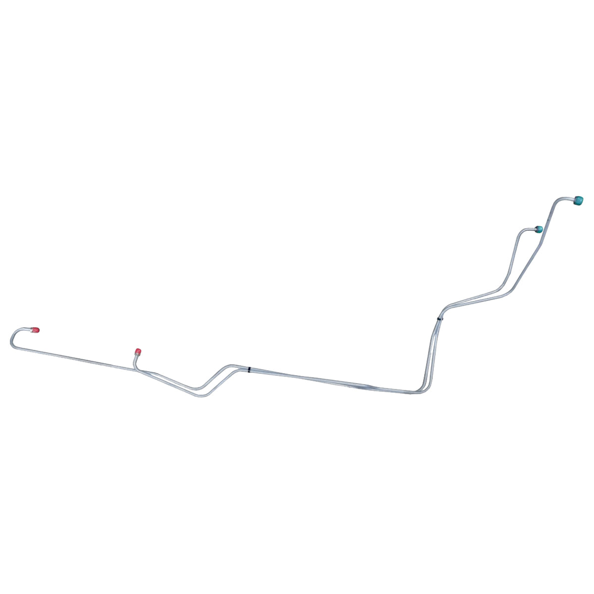 1963-64 Ford Galaxie Big Block Cruise-O-Matic 5/16" Trans Cooler Lines 2pc, Stainless