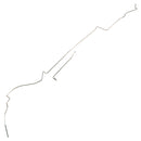 1967-69 Ford Falcon V8 3/8" Main Fuel Lines 2pc, Stainless