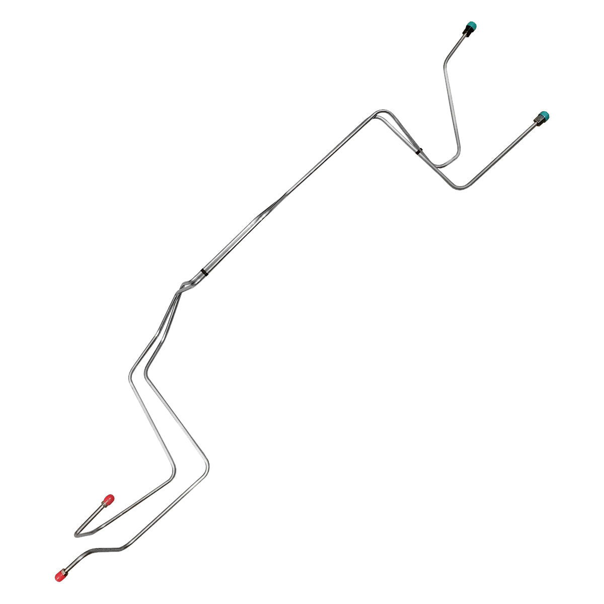 1974-78 Ford Mustang II Trans Cooler Lines 2pc, Stainless